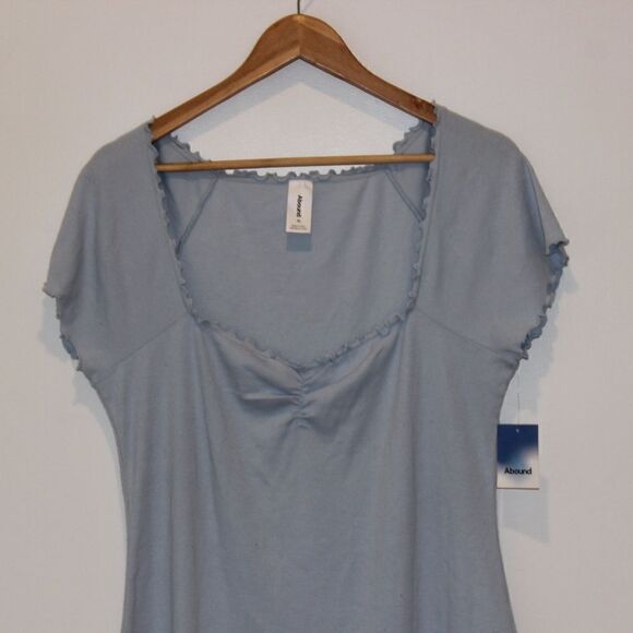 NEW Abound Lettuce edge Mini dress Women XL - Picture 4 of 11